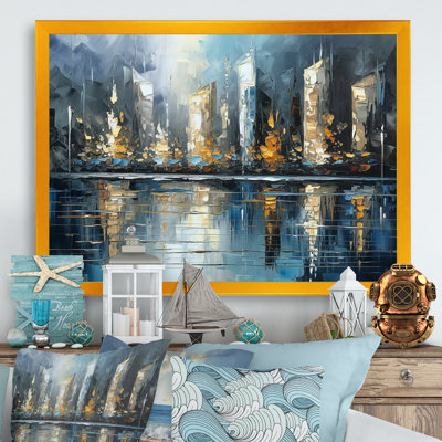 " Abstract City Skyline 3 "