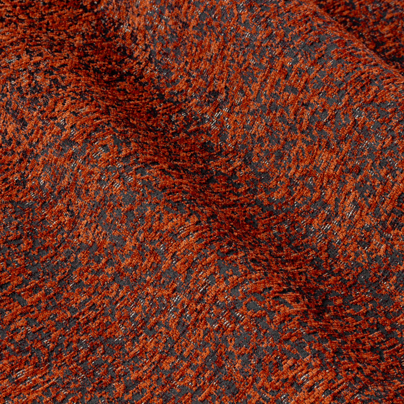  Chenille Room Darkening Eye Curtains, Copper, 229cm Width x 183cm Drop