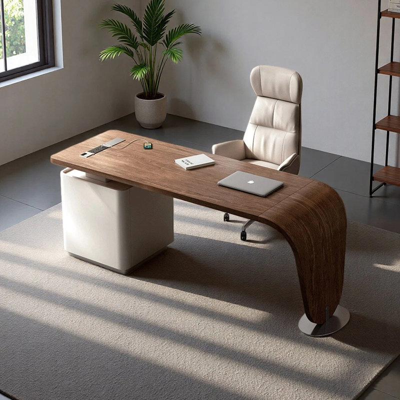 Bureau de luxe de style moderne, H 29,53 po x l 55,12 po x P 27,56 po