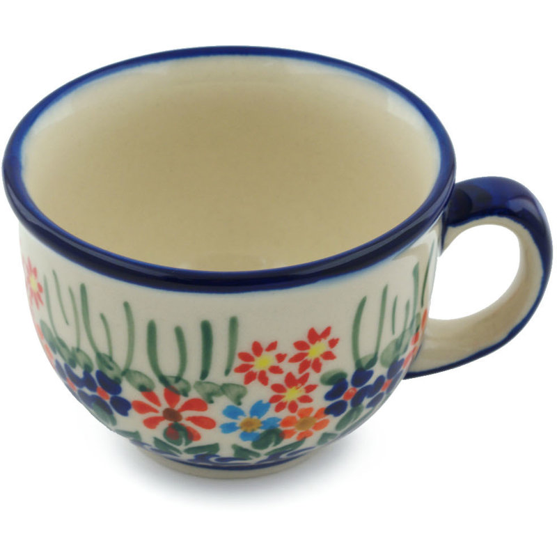 Grande tasse à café en céramique polonaise