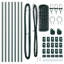 Galvanized Steel Border Fencing-339965310-339965305