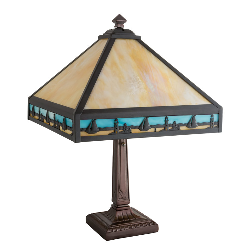22" High Sailboat Mission Table Lamp