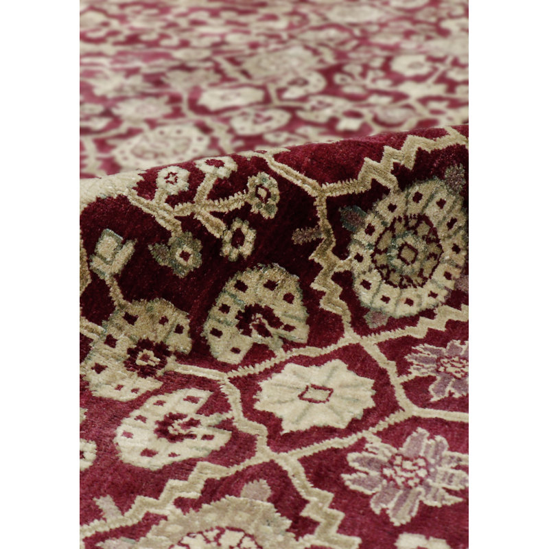 Agra Handmade Wool Oriental Area Rug