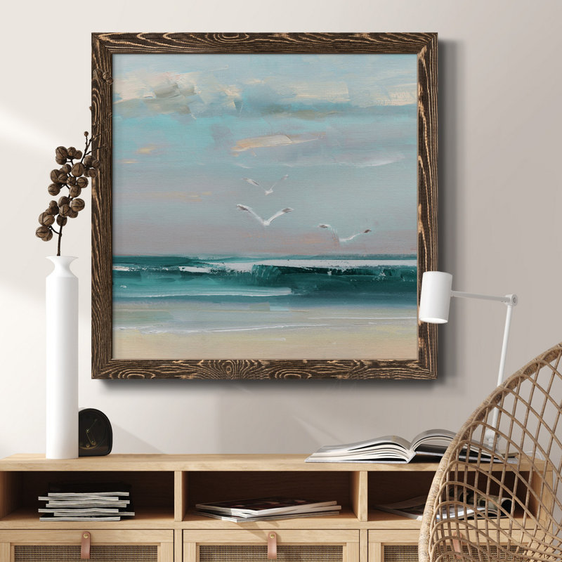 «Life Happens», art textuel sur toile, H 31,5 po x l 31,5 po x P 1,5 po, Cadre noyer