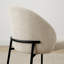 Chaises de salle à manger rembourrées de style moderne-388154074