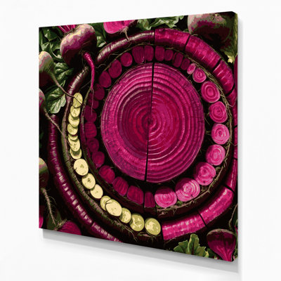 Art mural sur toile légumes