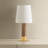 Meadowbrook 14.25" 1-Light Ceramic Rechargeable Table Lamp