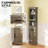 Narrow Cabinet,Tall Slim Bathroom Storage Cabinet-2107370834