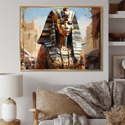 Égypte ancienne Égypte - reproduction sur toile