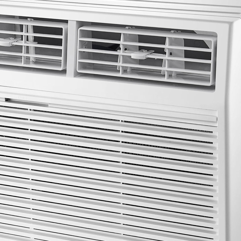 White 10,000 BTU Through-the-Wall Air Conditioner with Remote Control