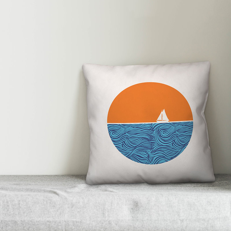 Coussin décoratif d'intérieur/d'extérieur, Polyester / Bourre en polyester, H 20 po x l 20 po