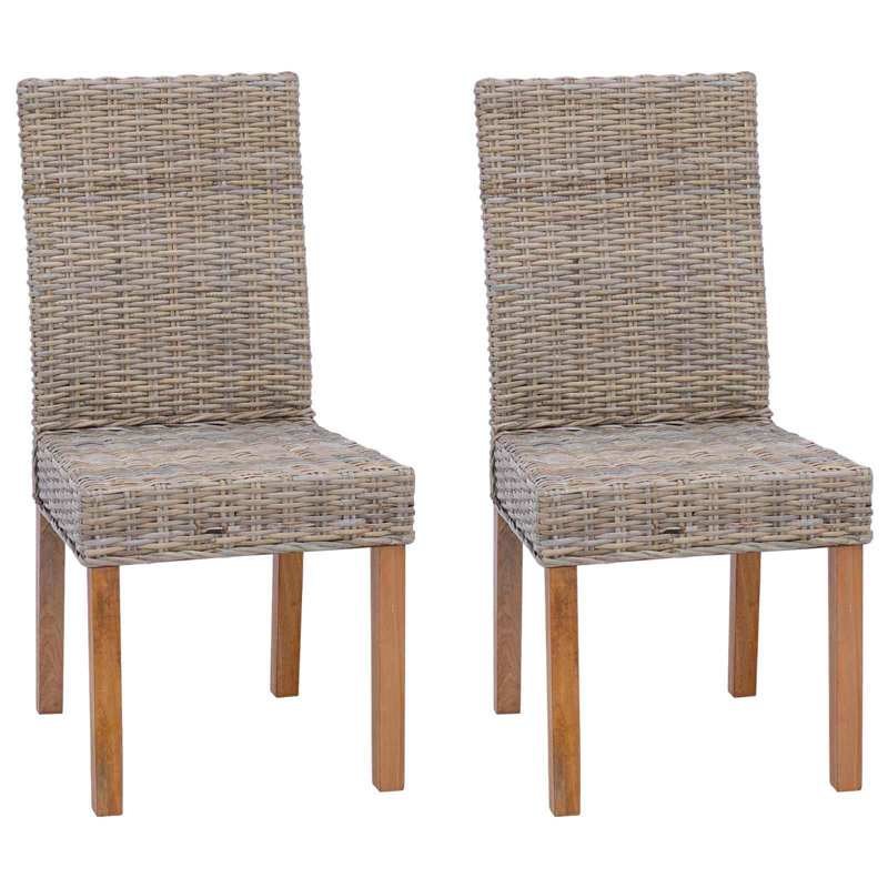 Solid Wood Accent, Kubu Grey/Grey