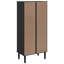 130 H x 60 W Bookcase Rattan Look-93366655