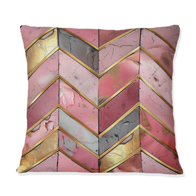 Coussin décoratif sans motif Mid-Century