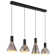 Veronica 1 - Light Matte Black LED Pendant
