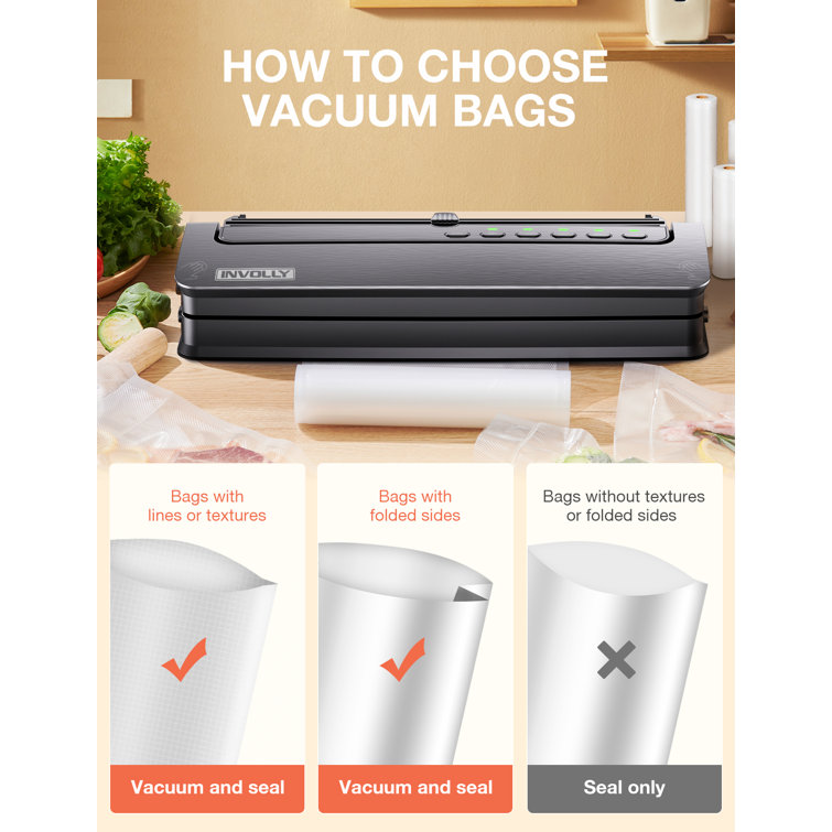 Vacuum Sealer Machine Food Saver Dry Wet Food Automatic Sealer