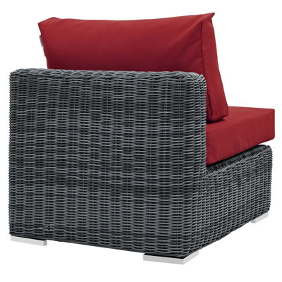 Invite Outdoor Patio Sunbrella Armless