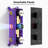 Wall‑Mounted Dual 12" Thermostatic Rain Shower System with Handheld Shower and Body Jets-93931726