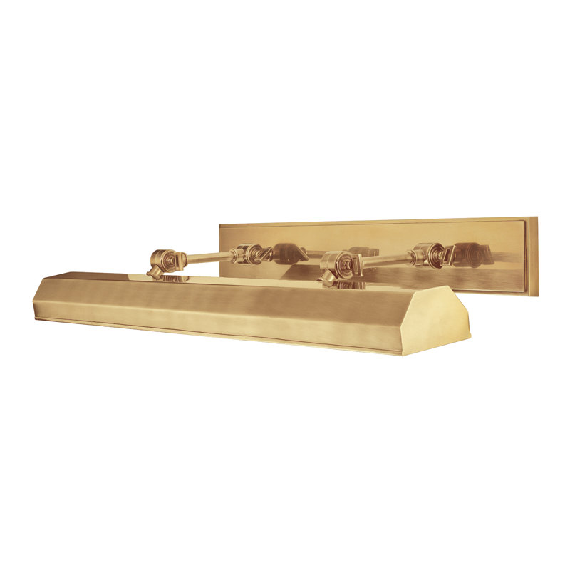 Woodbury Picture Light, Aged Brass