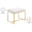 Tabouret de coiffeuse Monroe-215420194