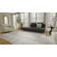 Tapis satiné argenté lavable à la machine Whitley-112682602