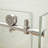 60" W X 36" D X 72" H Sliding Semi-Frameless Shower Enclosure With 5/16" Clear Glass-123818092