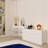 Dalasha Easy Installation Expandable 47.24 '' - 90 '' Cream Color Modern Makeup Vanity