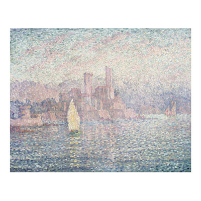 «Antibes Matin» par Paul Signac - estampe numérique