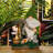 Jusleen 11.4'' Large Cute Flocked Garden Statue With Solar LED Lights