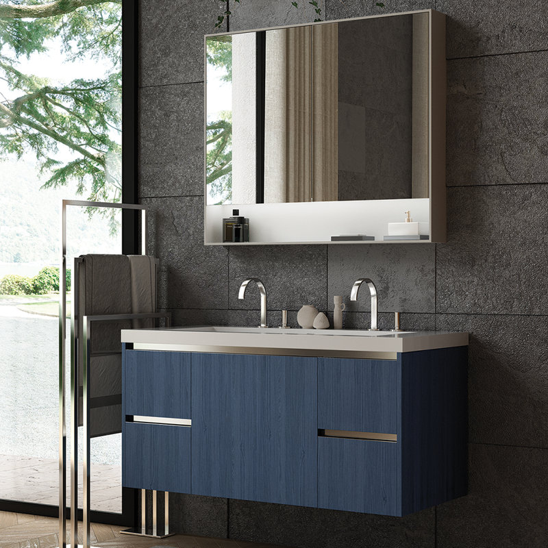 Linea Towel Stand, Polished Stainless