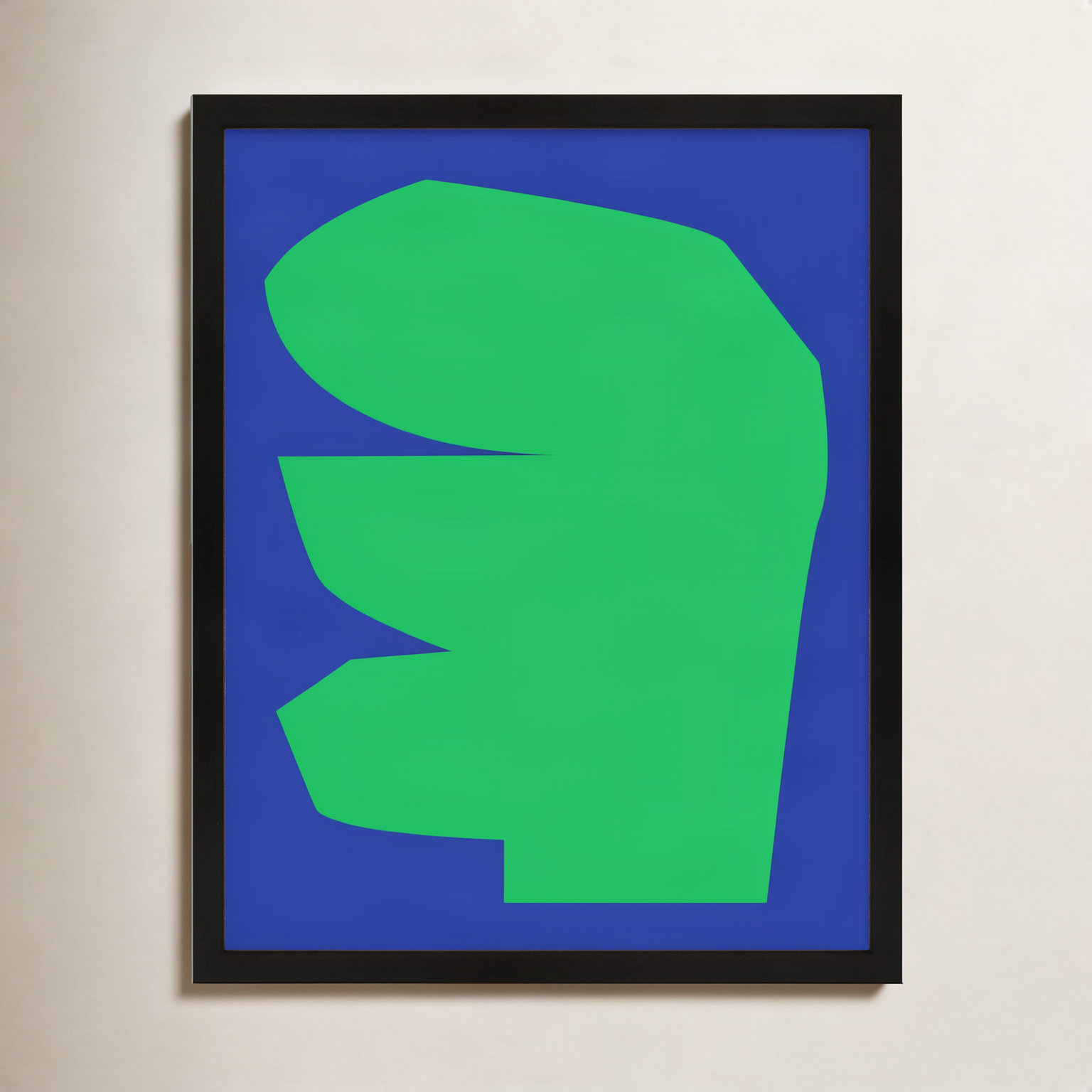 Reynard "Process 1" Print by Michael Kempen, Black Framed, 20" W x 25" H