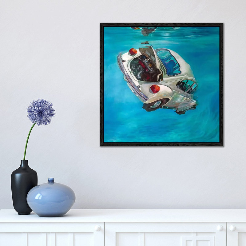 Itaparica by Marcello Petisci - Print on Canvas, 45.72 cm H x 45.72 cm W, Black Framed