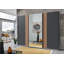 Alvernia 3 Door Manufactured Wood Wardrobe-473812287-473812286