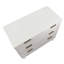 Commode 38 "en blanc Granville (3 tiroirs)-2057691208