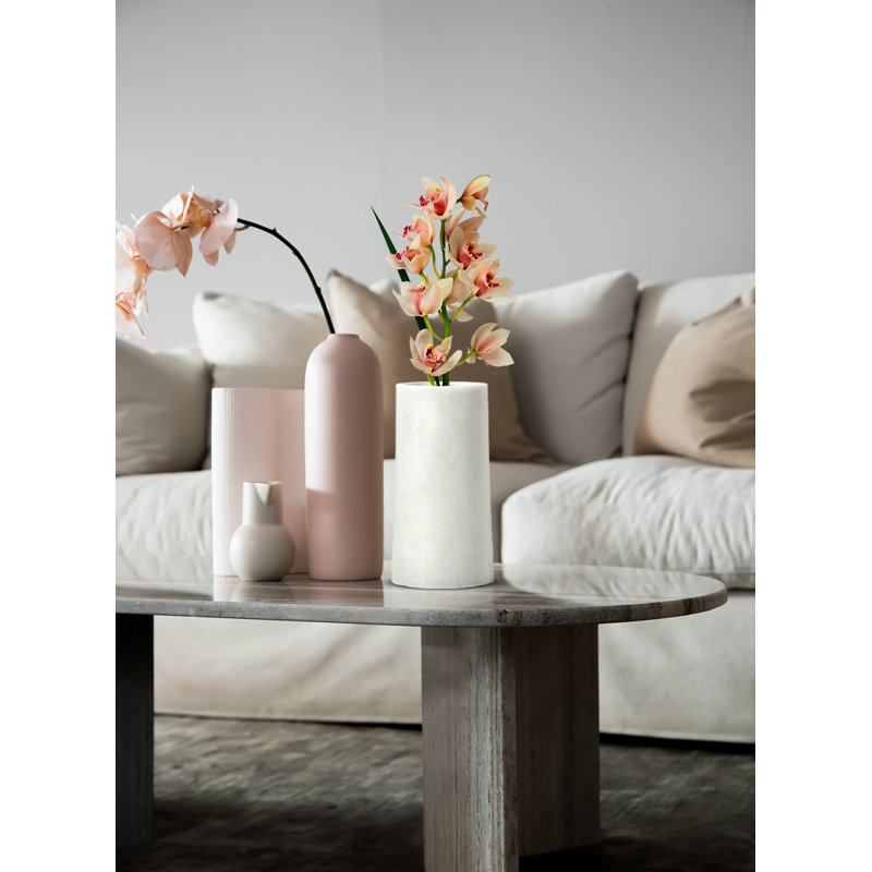 Synn Stoneware Table Vase, 7.25" H x 3.75" W 3.75" D