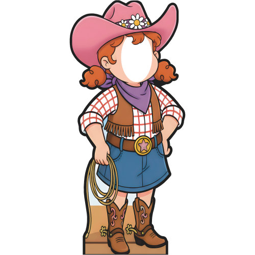 SS11312, caricature d'une cowboy de l'Ouest, cowboy de l'Ouest, Far West