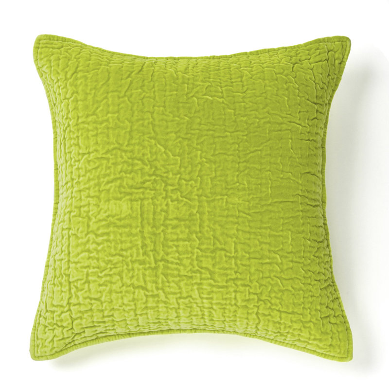 Courtepointe Ethan, lime, grand, Queen Quilt
