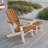 Folding Adirondack Chair, White-900684196
