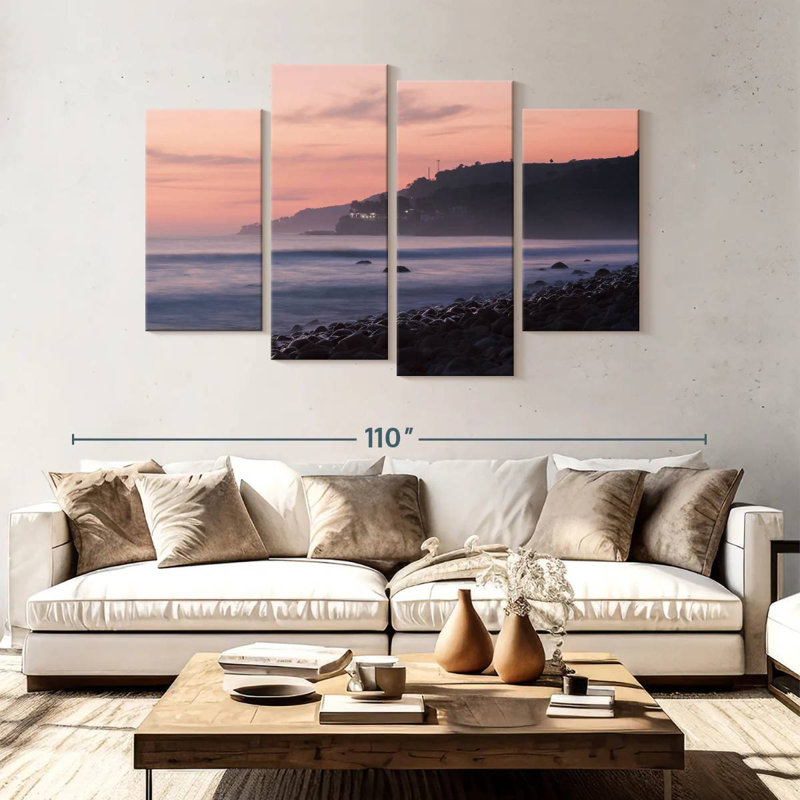 Nicci El Tunco Beach Dawn, 54" H x 84" W
