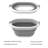 Trademark Home Collection Collapsible Basket - Space-Saving Multipurpose Pop-up Handbasket for Camping, Cleaning Supplies, and Tailgating-1862658021