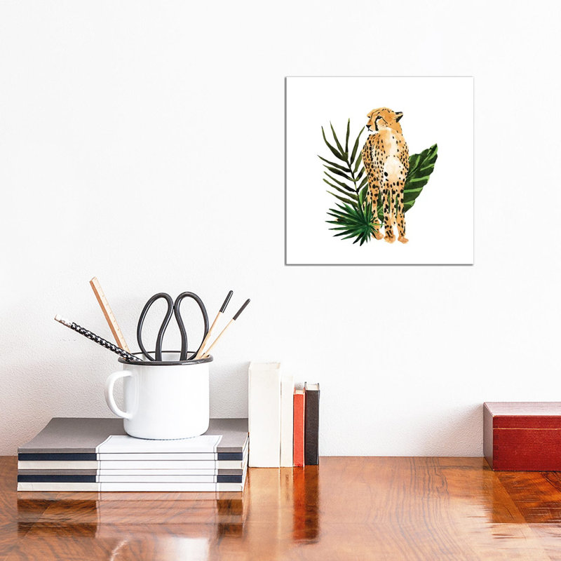 Cheetah Outlook I by Annie Warren - Wrapped Canvas Print, 30.48 cm H x 30.48 cm W