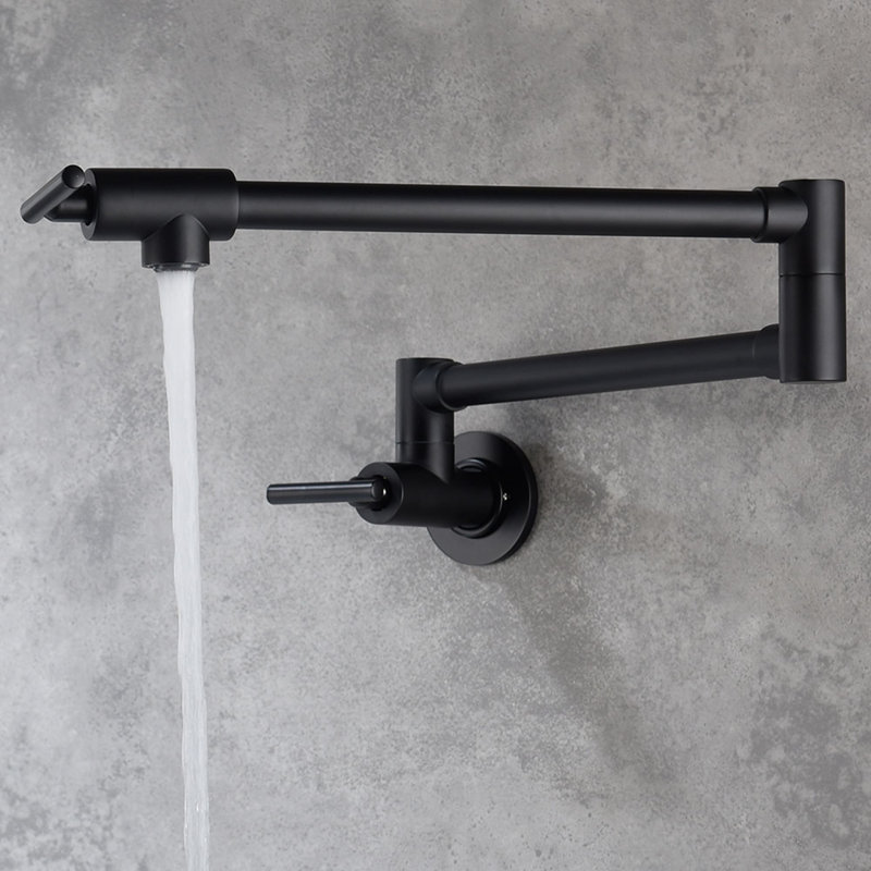 AWZTOO Kitchen Faucet, Matte Black