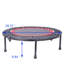 Trampoline de jardin rond 3,28 pi Abrahams