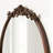 Damiere Metal Oval Mirror-646073263