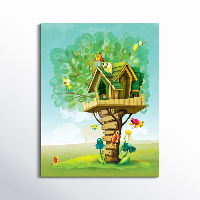 Kingswood Tree House, reproduction sur toile tendue, H 52 po x l 40 po