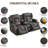 3-Seater Reclining Sofa With Flip-Down Console, Cup Holders, Charging Ports, Storage Drawer & Bluetooth Speakers-1836576669