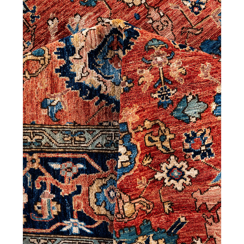 Serapi One-of-a-Kind 8' 0" X 10' 1" Hand Knotted Area Rug