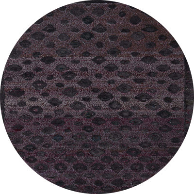 Tapis décoratif multicolore à motif abstrait