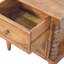 55cm W Solid Wood Bedside Table