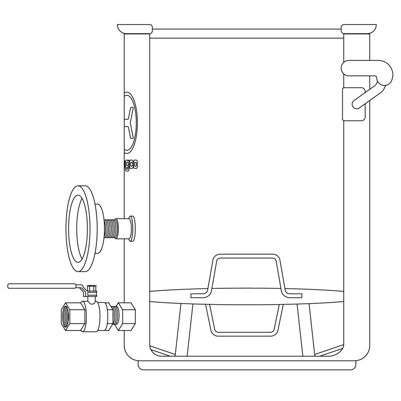 Kegco Metal Strainer